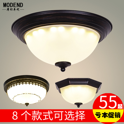 美式鄉(xiāng)村LED吸頂燈 點亮?xí)r尚簡約的家居藝術(shù)